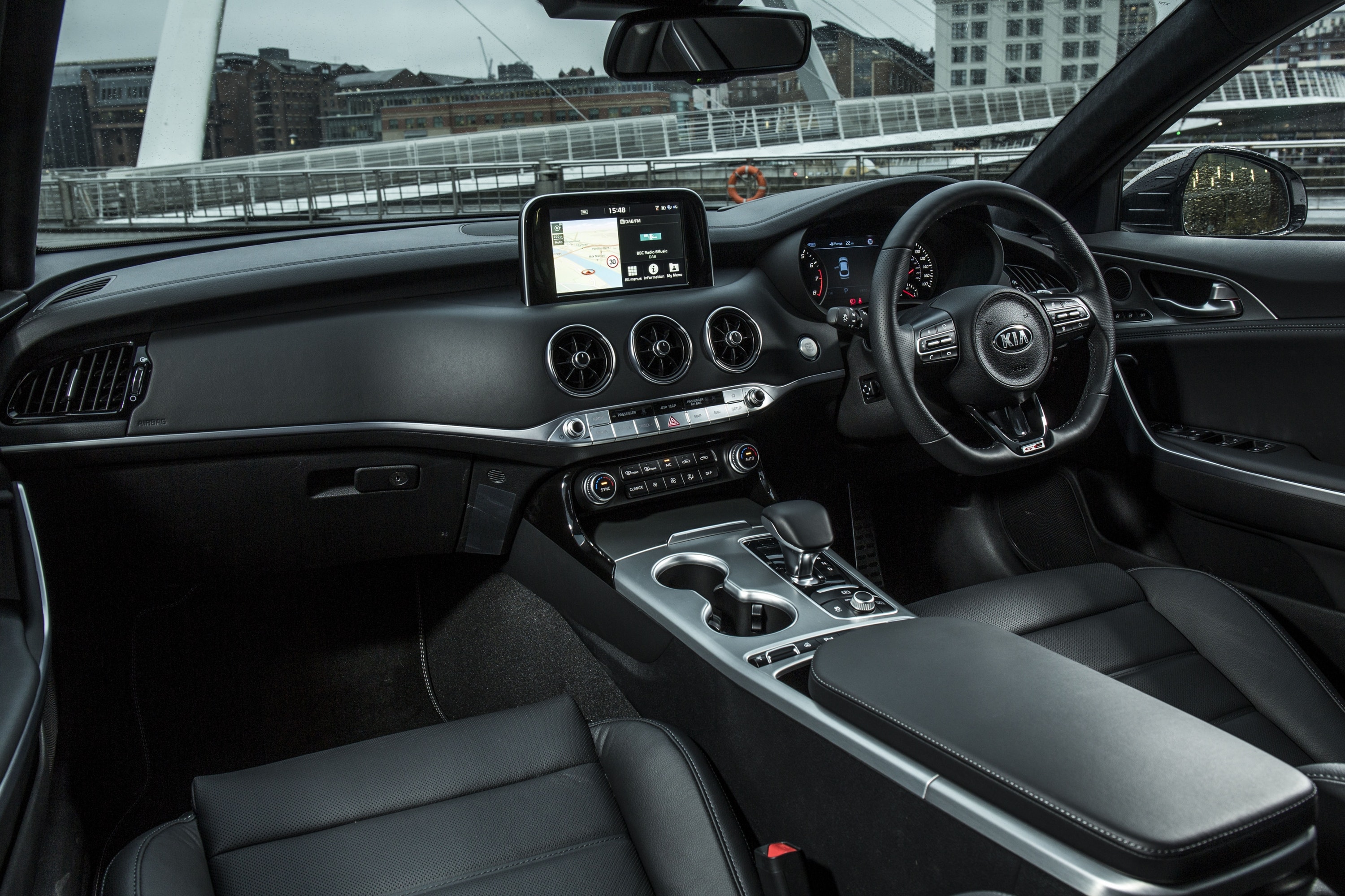 Interior of Kia Stinger GT Line
